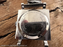 Load image into Gallery viewer, Elgin 'Shockmaster' Navy Blue Tinted Dial, Squarish Case, Automatic, 29x27.5mm