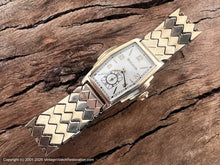 Load image into Gallery viewer, Bulova 1937 'American Clipper' Stepped Case with Lovely Bracelet, Manual, 26x36.5mm