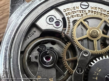 Load image into Gallery viewer, Gruen Precision 'Pan Am' 24-Hour Two-Tone Dial, Manual, 32.5mm