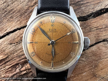 Load image into Gallery viewer, Elgin Shockmaster with Stunning Deep Orange Patina, Automatic, 30mm