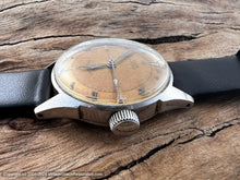 Load image into Gallery viewer, Elgin Shockmaster with Stunning Deep Orange Patina, Automatic, 30mm