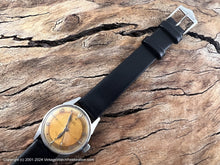 Load image into Gallery viewer, Elgin Shockmaster with Stunning Deep Orange Patina, Automatic, 30mm