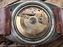 Load image into Gallery viewer, Elgin Gold Patina Dial with Date in Square Tonneau Case , Automatic, Large 35x40mm