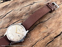 Load image into Gallery viewer, Universal 'Monodate' Original Cream Dial, Manual, Very Large 35mm