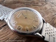 Load image into Gallery viewer, Movado with Amber Dial Patina, Manual, Large 34mm