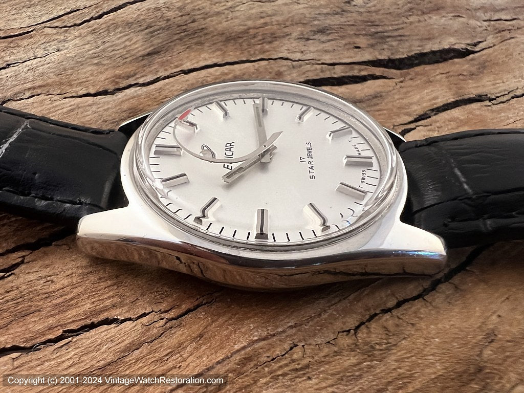 ENICAR STAR JEWELS 手巻き腕時計 ビンテージ シルバー ENICAR STAR JEWELS 手巻き腕時計 ビンテージ シルバーの通販 by