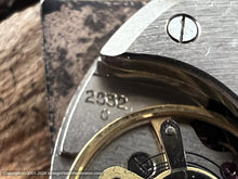 Load image into Gallery viewer, Zenith Black Dial with Date in Square Red-Gold Case, Manual, 29x29mm