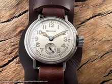 Load image into Gallery viewer, Bulova 'Ord Corps USA' Military in Mint Condition, Manual, 32.5mm