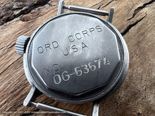 Load image into Gallery viewer, Bulova 'Ord Corps USA' Military in Mint Condition, Manual, 32.5mm