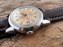 Load image into Gallery viewer, Elgin Military Style 'Datemaster' with Superlative Patina Dial, Automatic, Large 34mm