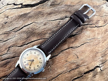 Load image into Gallery viewer, Elgin Military Style 'Datemaster' with Superlative Patina Dial, Automatic, Large 34mm