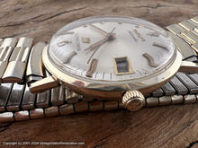 Load image into Gallery viewer, Longines 'Ultra-Chron' with Perfect Silver Dial, Date, Automatic, Large 35mm