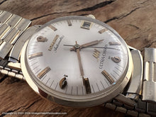 Load image into Gallery viewer, Longines 'Ultra-Chron' with Perfect Silver Dial, Date, Automatic, Large 35mm
