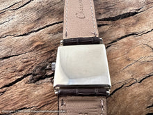 Load image into Gallery viewer, Gruen Original Silver Dial with Large Numbers in Square Case, Manual, 26x33.5mm