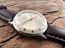Load image into Gallery viewer, Elgin Light Champagne Pie-Pan Dial, Manual, Large 34mm