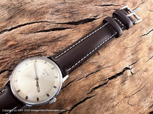 Load image into Gallery viewer, Elgin Light Champagne Pie-Pan Dial, Manual, Large 34mm