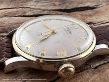 Load image into Gallery viewer, Wyler Cream Pie Pan Dial with Green Lumed Hands, Automatic, 32mm
