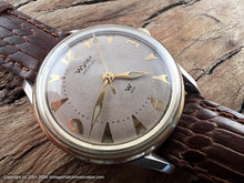 Load image into Gallery viewer, Wyler Cream Pie Pan Dial with Green Lumed Hands, Automatic, 32mm