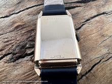 Load image into Gallery viewer, Bulova Copper Dial, Steel Blue Hands and Curved Crystal, Manual, 21.5x38.5