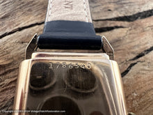 Load image into Gallery viewer, Bulova Copper Dial, Steel Blue Hands and Curved Crystal, Manual, 21.5x38.5