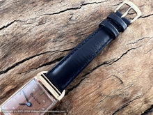 Load image into Gallery viewer, Bulova Copper Dial, Steel Blue Hands and Curved Crystal, Manual, 21.5x38.5