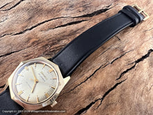 Load image into Gallery viewer, Bulova 30 Jewels Gold Dial in Octagonal Case, Automatic, 34x34mm