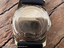 Load image into Gallery viewer, Bulova 30 Jewels Gold Dial in Octagonal Case, Automatic, 34x34mm