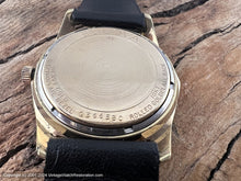 Load image into Gallery viewer, Bulova 30 Jewels Gold Dial in Octagonal Case, Automatic, 34x34mm