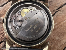 Load image into Gallery viewer, Bulova 30 Jewels Gold Dial in Octagonal Case, Automatic, 34x34mm