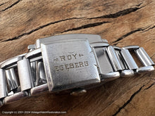 Load image into Gallery viewer, Bulova c.1932 in Tonneau Clam Case with Original Metal Bracelet, Manual, 26.5x36.5mm
