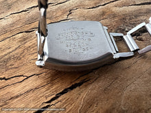 Load image into Gallery viewer, Bulova c.1932 in Tonneau Clam Case with Original Metal Bracelet, Manual, 26.5x36.5mm