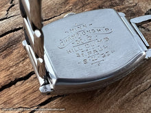 Load image into Gallery viewer, Bulova c.1932 in Tonneau Clam Case with Original Metal Bracelet, Manual, 26.5x36.5mm