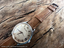 Load image into Gallery viewer, Wyler-Vetta 'Dynastar' Two-Tone Pie Pan Dial, Date, Manual, 36mm