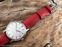 Load image into Gallery viewer, Omega Geneve Brushed Silver Dial, Cal 601, Manual, Large 35mm