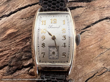 Load image into Gallery viewer, Record Pearl Dial Rectangular Curvex Case, Manual, 21.5x40mm
