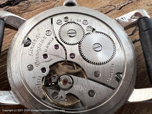 Load image into Gallery viewer, Girard-Perregaux Black Dial with "Cat Whisker" Markers, Manual, Very Large 37mm