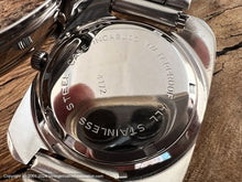 Load image into Gallery viewer, Mervos NOS Hefty Square Tonneau with Day/Date, Manual, Large 36x42.5mm