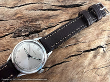 Load image into Gallery viewer, Longines Military Perfect Champagne Dial with Green Lumed Hands, Manual, 33.5mm