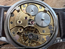 Load image into Gallery viewer, Longines Military Perfect Champagne Dial with Green Lumed Hands, Manual, 33.5mm