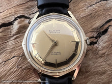 Load image into Gallery viewer, Eldor Geneve 'Spider Web' Dial in Gold in Octagonal Case, Manual, 34x40mm