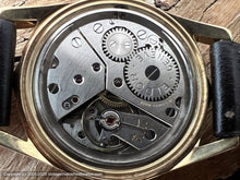Load image into Gallery viewer, Eldor Geneve 'Spider Web' Dial in Gold in Octagonal Case, Manual, 34x40mm