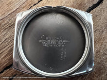 Load image into Gallery viewer, Bulova Mint Dial in Super Decorative and Minty Rectangular Tonneau Case, Manual, 26x36.5mm
