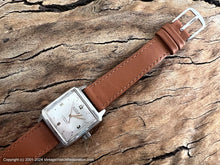 Load image into Gallery viewer, Cyma Tavannes Silver Dial in Square Case, Automatic, 29x29mm