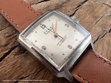 Load image into Gallery viewer, Cyma Tavannes Silver Dial in Square Case, Automatic, 29x29mm
