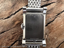 Load image into Gallery viewer, Bulova Black Dial Gold Numerals with 'Diamonds' and Decorative Rectangular Case, Manual, 21.5x37.5xmm