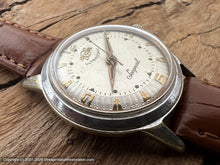 Load image into Gallery viewer, Enicar 'Seapearl' on Dial with Wavy Texturing, Manual, 31mm