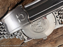 Load image into Gallery viewer, Omega Seamaster Patina Dial with Brick Stainless Steel Omega Bracelet, Automatic, 34mm