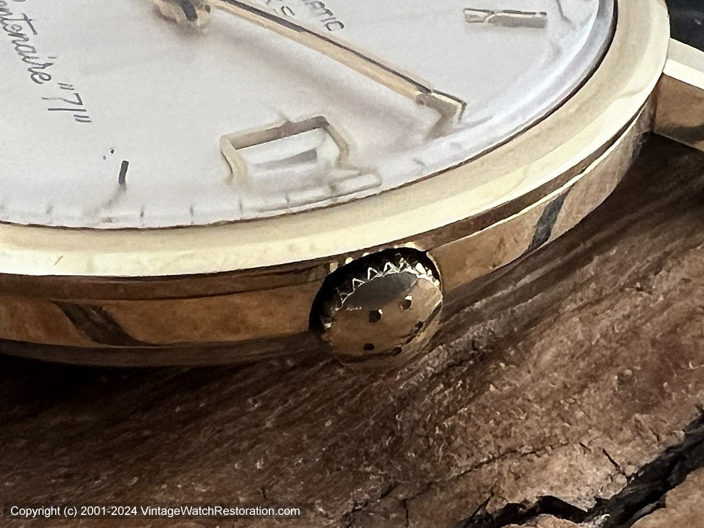Eterna-Matic Perfect Silver Dial 'Birks' Centenaire 