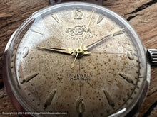 Load image into Gallery viewer, Enicar 'Ultrasonic' with Parchment Patina Dial, Manual, 34mm