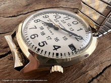 Load image into Gallery viewer, Accutron "Out-of-this-World" Bold Dial with Date, Railroad Approved R.R. 218-0, Electric, 34mm